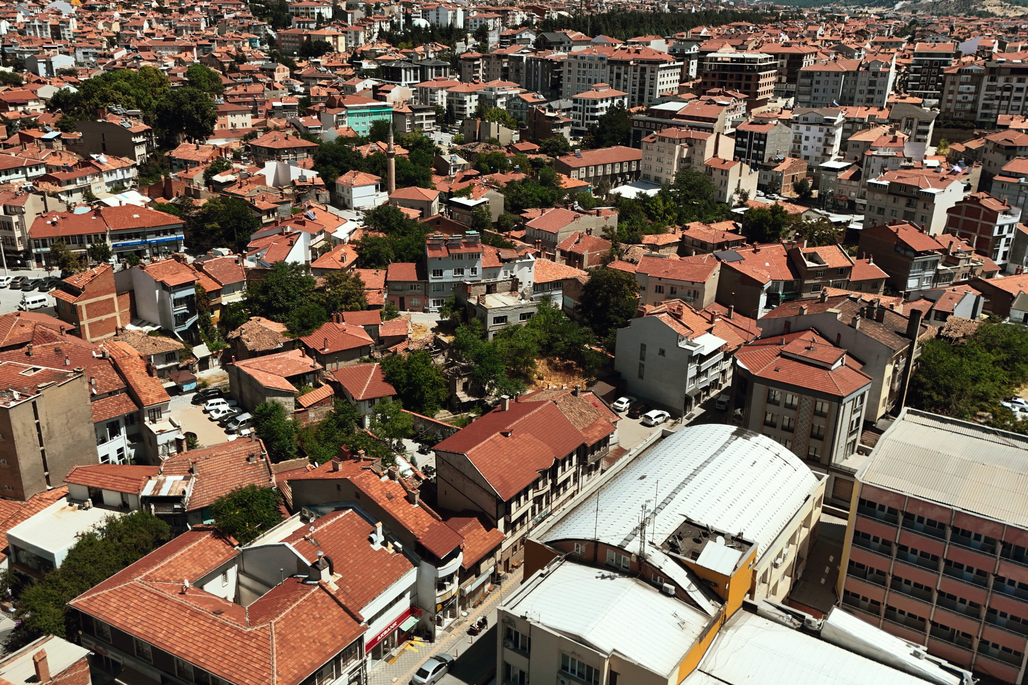 Tavşanlı bölgesinin doğal manzarası